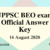 UPPSC BEO Official Answer Key issued on 18 August 2020